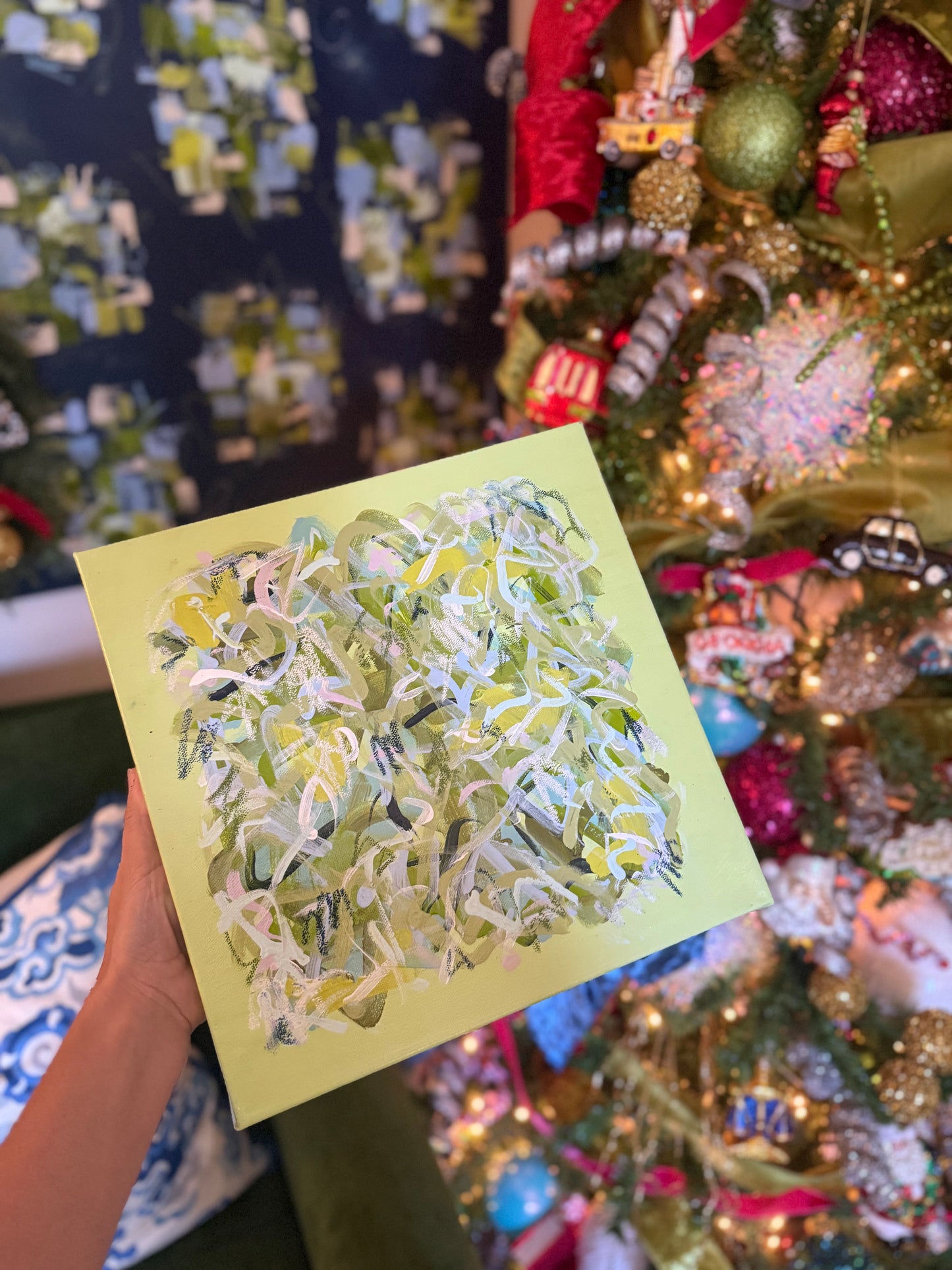 Frenzy II (12x12 Canvas)