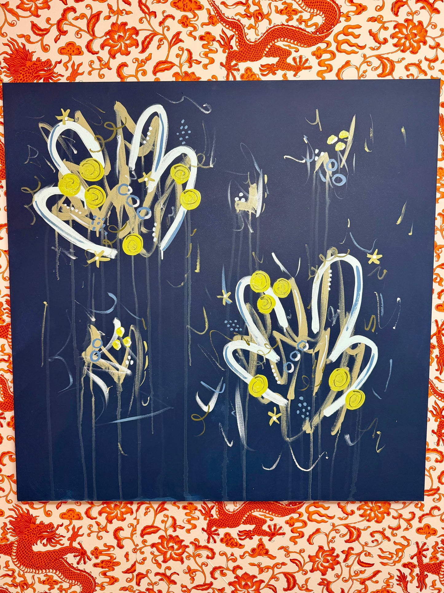 Cashiers (36x36 Canvas)