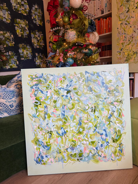 Waves (36x36 Canvas)