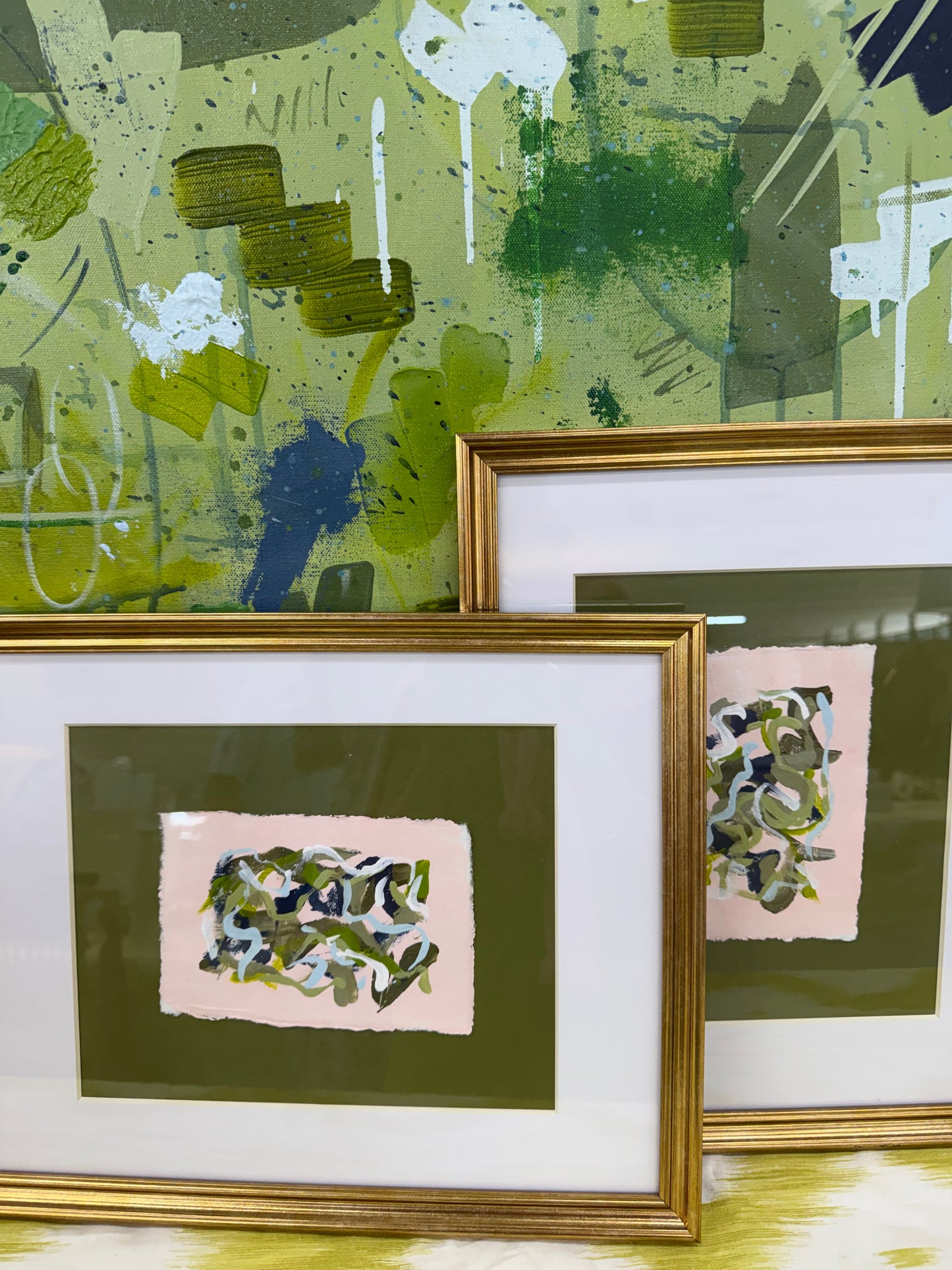 Girls Girl (SET of TWO 14x17 Frames)